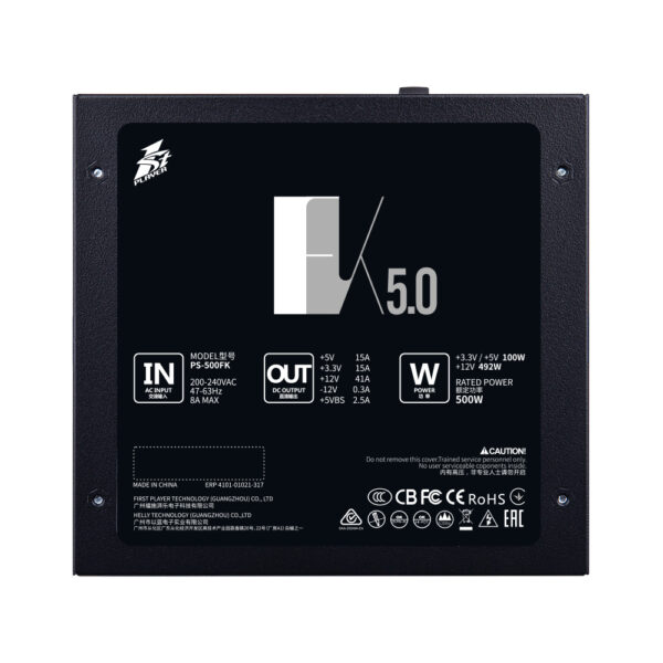 Sursa PC 1stPlayer 500W, Hydraulic Bearing, PS-500FK, PFC activ