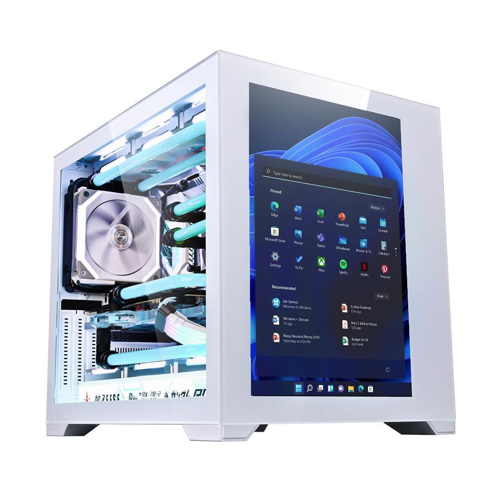 Sistem PC Gaming 1stPlayer® cu Intel® Core™ i7 14700KF Raptor Lake 5,6 GHz, 32 GB DDR5, SSD 1 TB M.2, video GeForce® RTX™ 5070 12 GB GDDR7 DLSS4, display 13.3 inch, liquid cooling, WiFi, SP7W7W1, Windows 11 Pro