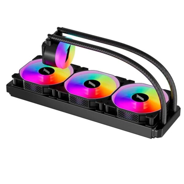 Cooler Procesor 1stPlayer® Thunderstorm TS2 360 bk, aRGB, compatibil AMD/Intel, negru