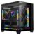 Carcasa 1stPLAYER Gaming MV5-bk, 5 ventilatoare aRGB plus PWM, Micro-ATX, telecomanda, negru