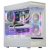 Carcasa 1stPLAYER Gaming WD8-wh-5fan, 5 ventilatoare aRGB plus PWM, ATX, telecomanda, alb